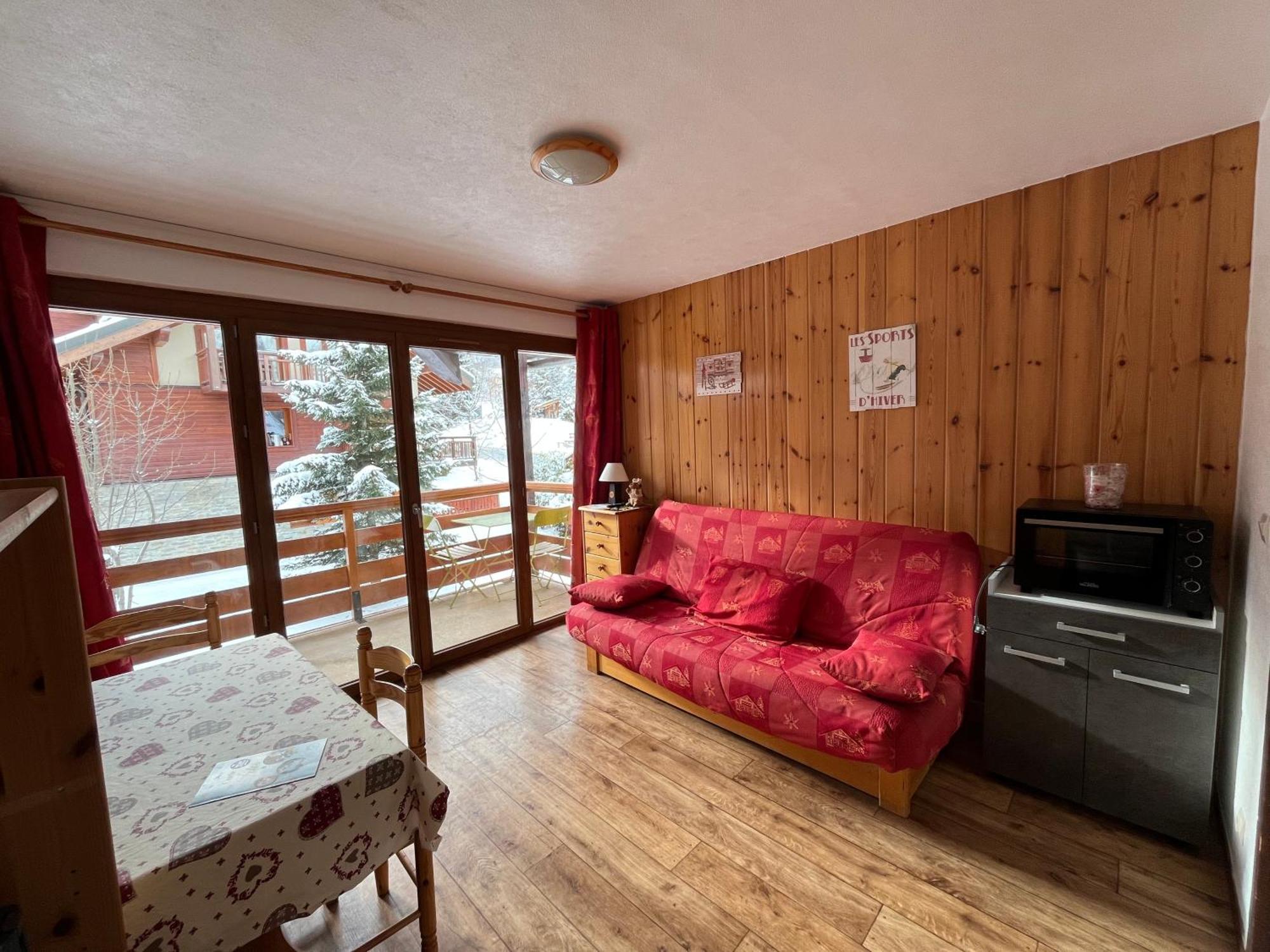 Appartement Valloire Galibier 4 Personnes Pied De Piste Exterior foto